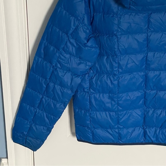 REI Co-op Women's Blue 650 Down Hooded Quilted Puffer Jacket Coat 35392 - Picture 10 of 16